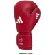 Guantes de boxeo IBA ADIDAS AD-IIBAG1 para competencia y entrenamiento profesional. Color Rojo