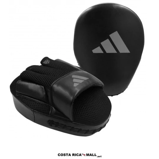 Guantes para coach ADIDAS ADISBAC014 para entrenamiento de boxeo y precisión deportivo. Color Negro con Gris