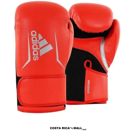 Guantes de boxeo ADIDAS SPEED 100 AD-ISBGW100 para entrenamiento de velocidad y técnica. Color Rojo