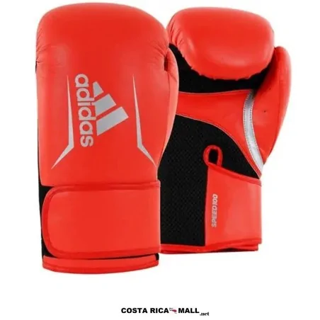 Guantes de boxeo ADIDAS SPEED 100 AD-ISBGW100 para entrenamiento de velocidad y técnica. Color Rojo