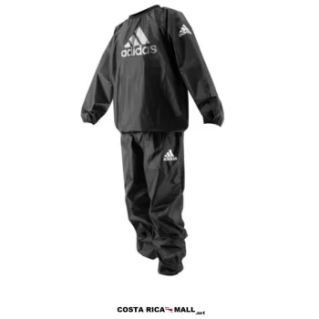 Traje sauna ADIDAS AD-ISS01 para entrenamiento de boxeo y cardio. Color negro