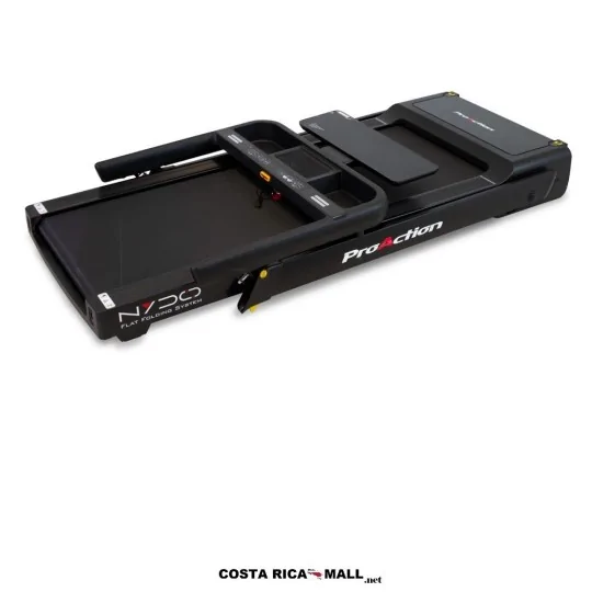 Caminadora BH NYDO G6540 para entrenamiento cardiovascular intensivo en casa. Vista Plegada