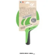 Raqueta de ping pong CORNILLEAU SOFTBAT outdoor para juego recreativo en exteriores. Color Verde