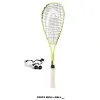 Set para squash HEAD Spark Team 214124 con raqueta, gafas protectoras y dos pelotas para iniciación deportiva.