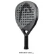 Pala de pádel HEAD VIBE con superficie de fibra de vidrio, forma lágrima y punto para control y comodidad. Color Gris con Negro