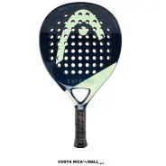 Pala de pádel HEAD Extreme 2025 226415 con forma lágrima extragrande, fibra de vidrio y amplio punto dulce para principiantes.