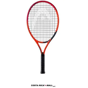 Raqueta de tenis HEAD Radical 21 Junior 234933 para niños de 4 a 6 años con tecnología Damp+ y estructura ligera de aluminio.