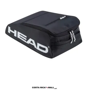 Bolso para tennis HEAD 260704 con compartimento para zapatos, bolsillo para accesorios y fabricación en material reciclado.