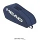 Bolso para raquetas HEAD RACQUET M con capacidad para 6 raquetas, dos compartimentos principales. Color Azul