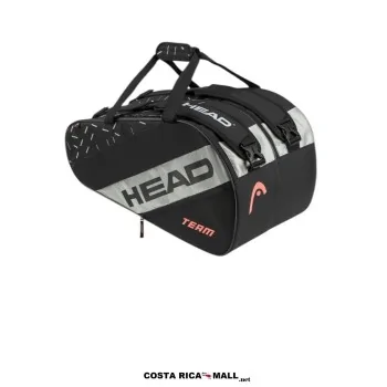 Bolso para palas de pádel HEAD 262254 con dos compartimentos principales, bolsillos para accesorios.