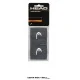 Muñequeras deportivas HEAD 2.5" con tejido absorbente, ajuste elástico y diseño cómodo para entrenamientos. Color Gris