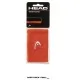 Muñequeras deportivas HEAD 5 pulgadas con tejido absorbente, ajuste elástico y gran capacidad. Color Naranja