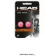 Antivibrador para tenis HEAD Pro Damp 285515 fabricado en silicona blanda para reducir vibraciones. Color Rosado