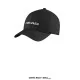 Gorra deportiva HEAD Promotion 287299 con ajuste de velcro, diseño clásico para diversas actividades. Color Negro