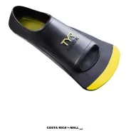 Patas de Rana para Natación TYR Burner EBP LFBP con diseño corto de entrenamiento, estructura ergonómica. Talla S