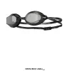 Lentes para Natación BLACKOPS 140EV RACING TYR con diseño de perfil bajo, tecnología anti-fog, protección UV. Color Negro