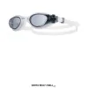 Lentes Para Natación VESI JR LGHYB TYR con diseño unibody de perfil bajo, juntas DURAFIT® y protección UV. Color Negro