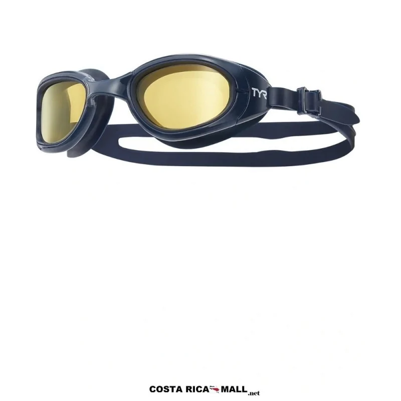 Lentes Para Natación Special Ops Pol LGSPL2P TYR con lentes polarizados, tecnología anti-fog, protección UV. Color Negro