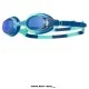 Lentes Para Natación SWIMPLE TIE DYE KDS LGSWTD TYR con diseño infantil unibody, protección UV. Color azul mirror
