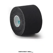 Tape Kinesiology UP disponible en varios colores, diseñado para brindar soporte muscular y articular. Color Negro
