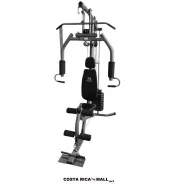 Home Gym Superior Excel RU-HG2011 con torre de pesas de 100 lb, polea alta, polea baja y estación para piernas.