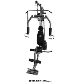 Home Gym Superior Excel RU-HG2011 con torre de pesas de 100 lb, polea alta, polea baja y estación para piernas.