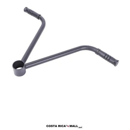 Agarre Core Plate Handle Double LIVEPRO LP8186 fabricado en acero con doble empuñadura ergonómica.