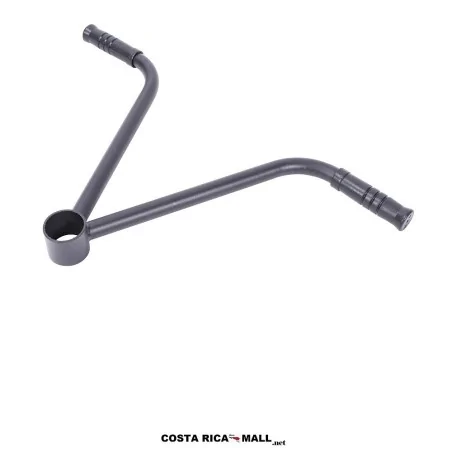 Agarre Core Plate Handle Double LIVEPRO LP8186 fabricado en acero con doble empuñadura ergonómica.