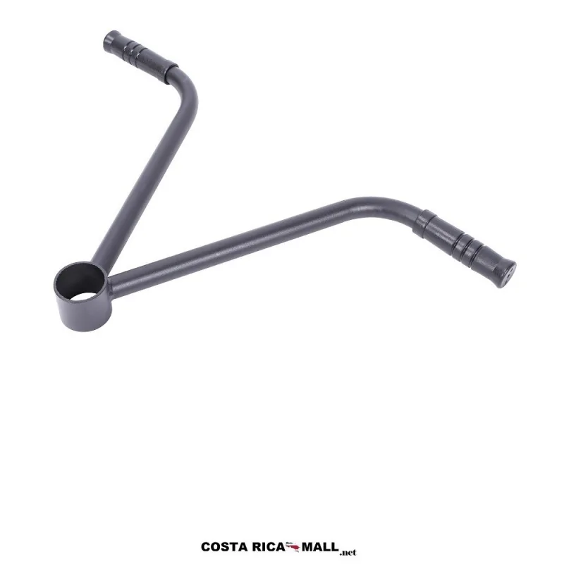 Agarre Core Plate Handle Double LIVEPRO LP8186 fabricado en acero con doble empuñadura ergonómica.