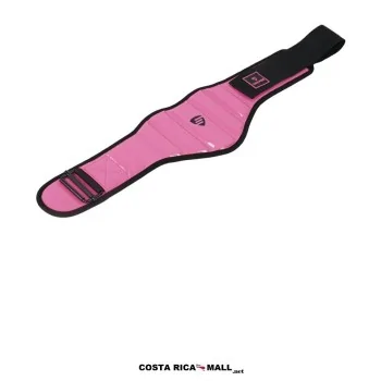 Correa para Pesas LP8751 LIVEPRO con diseño ergonómico, soporte lumbar reforzado y hebilla de acero. Color Rosado
