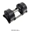 Mancuerna Ajustable 20kg CORSAIR con 10 discos intercambiables, estructura resistente y mango ergonómico.