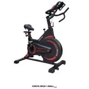Bicicleta para Spinning Happy Gam con resistencia regulable, asiento ajustable, pedales de seguridad y estructura robusta.