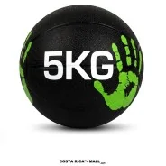 Bola Medicinal de Impacto fabricada en caucho resistente, diseñada para ejercicios de slam, entrenamiento funcional. 5 Kilos