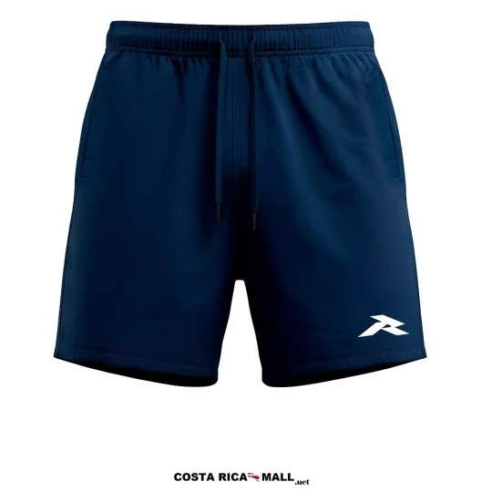 Pantaloneta deportiva RUNIC para hombre color azul R56082-BL - Vista frontal