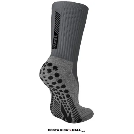 Medias deportivas antideslizantes para adulto RUNIC color gris RSG3FG002 - COSTA RICA MALL