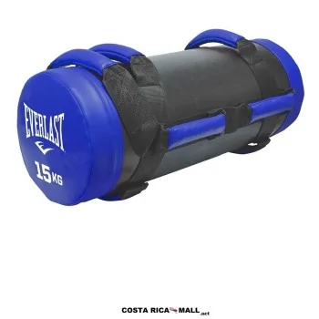 Saco de entrenamiento de arena 15kg EVERLAST EVSB7S715 azul con agarraderas ergonómicas - COSTA RICA MALL
