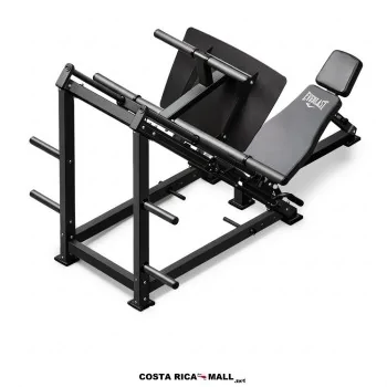 Banco Leg Press EVERLAST EVLP5W100 de hierro compatible con discos olímpicos - COSTA RICA MALL