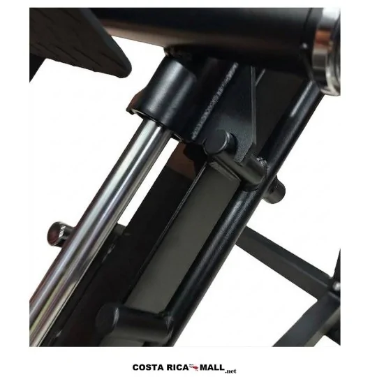 Banco Leg Press EVERLAST EVLP5W100 de hierro compatible con discos olímpicos - COSTA RICA MALL. Vista estructura