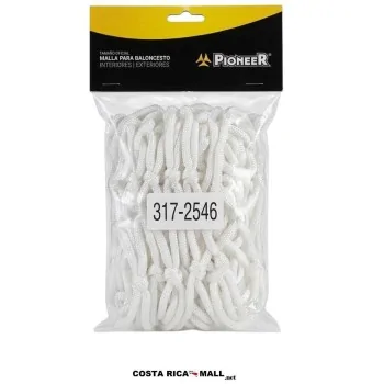 Par de nets para baloncesto PIONEER de 100% nylon blanco código 317-2546 - COSTA RICA MALL
