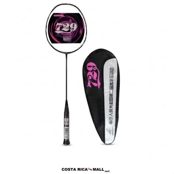 Raqueta de bádminton 729 SP-7066 de carbono 78-82g con funda - COSTA RICA MALL