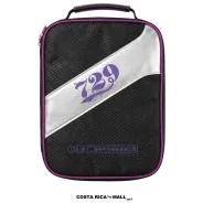 Estuche negro de transporte de carcasa blanda con cierre para raqueta 729 - COSTA RICA MALL