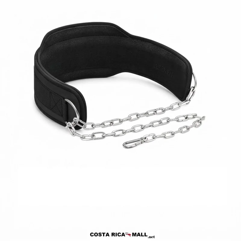 Correa para pesas GYM030 de poliéster con cadena porta peso - COSTA RICA MALL