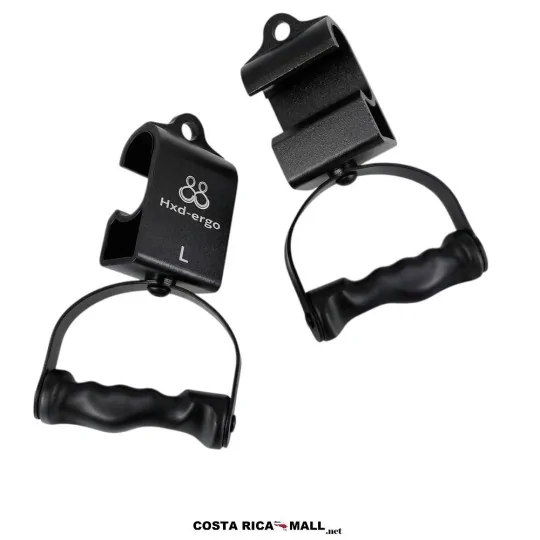 Par de agarraderas anatómicas para pesas GYM029 HXD-ERGO con giro 360° - COSTA RICA MALL