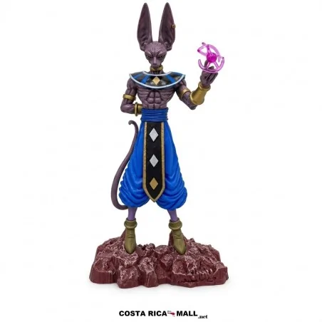 Figura de Beerus F1030 DRAGON BALL en COSTA RICA MALL. Estatua de 37cm en PVC con esfera de energía y envíos a todo el país.
