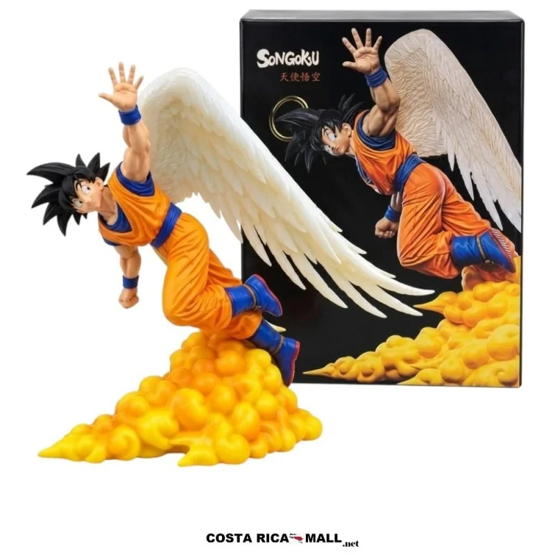 Figura coleccionable Goku ángel con alas código F843 DRAGON BALL de 27 cm en COSTA RICA MALL