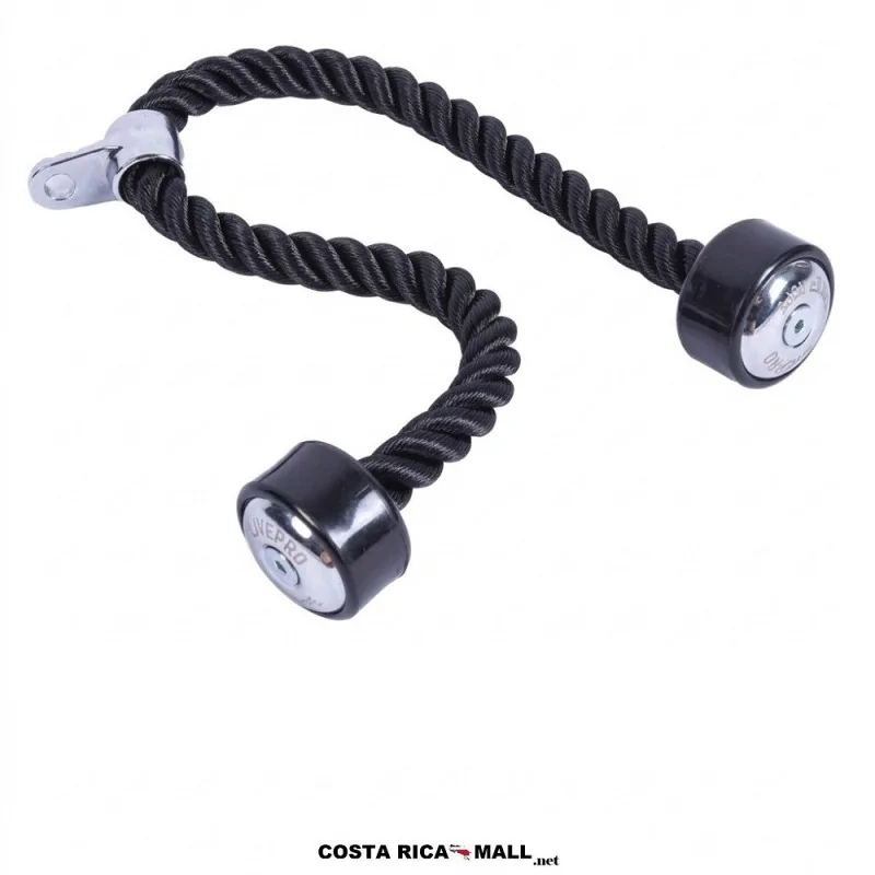 Mecate para triceps de nylon con topes de goma código LP-8720 marca LIVEPRO en COSTA RICA MALL