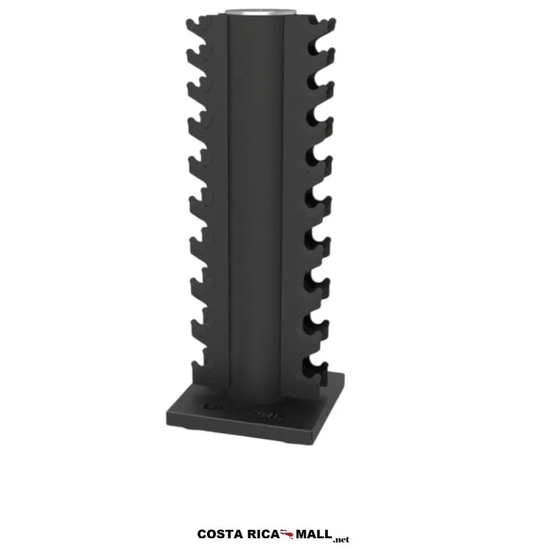 Rack vertical para mancuernas hexagonales de 10 pares código LP-8860 marca LIVEPRO en COSTA RICA MALL