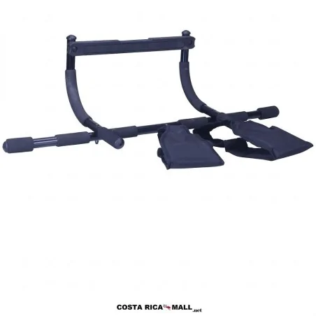 Barra multiuso para puerta con correas abdominales soporta 140kg código LS3152 marca LIVEUP en COSTA RICA MALL