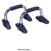 Par de soportes para flexiones Push Up Bar de acero cromado código LS3162 marca LIVEUP en COSTA RICA MALL