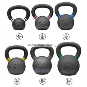 MANCUERNA KETTLEBELL EVIK8R009 EVERLAST. Variedad de pesos según disponibilidad.
